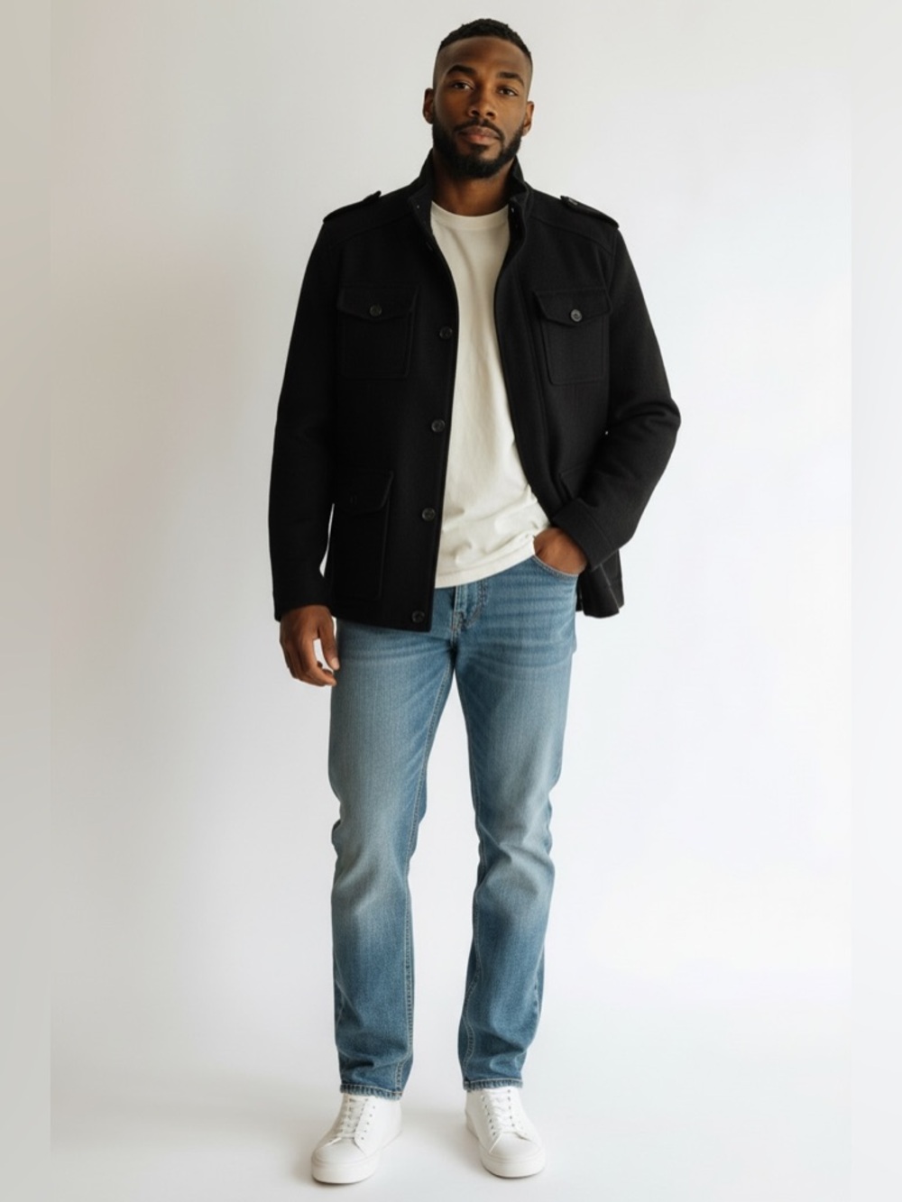 Tommy Hilfiger Vintage Man Wool Coat